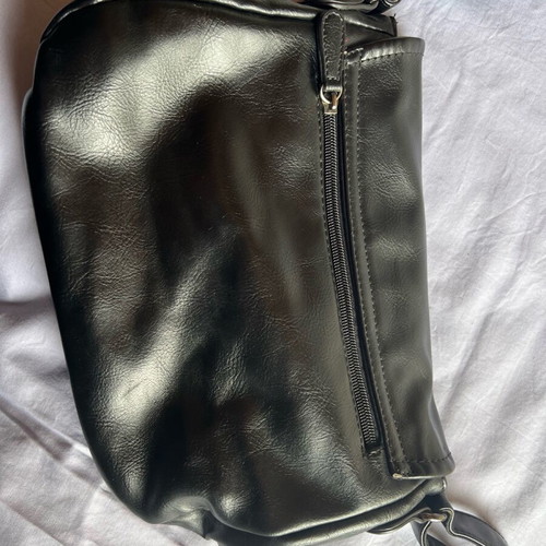 David Jones black shoulder bag used