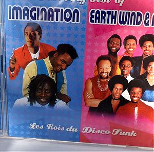 IMAGINATION & EARTH WIND AND FIRE BEST OF DOUBLE CD