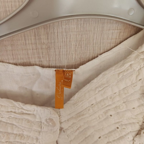 Orchestra girls' white jumpsuit used, ages 7-8