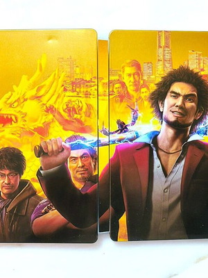 Yakuza: Like A Dragon Day Ichi Edition Steelbook used with manuals