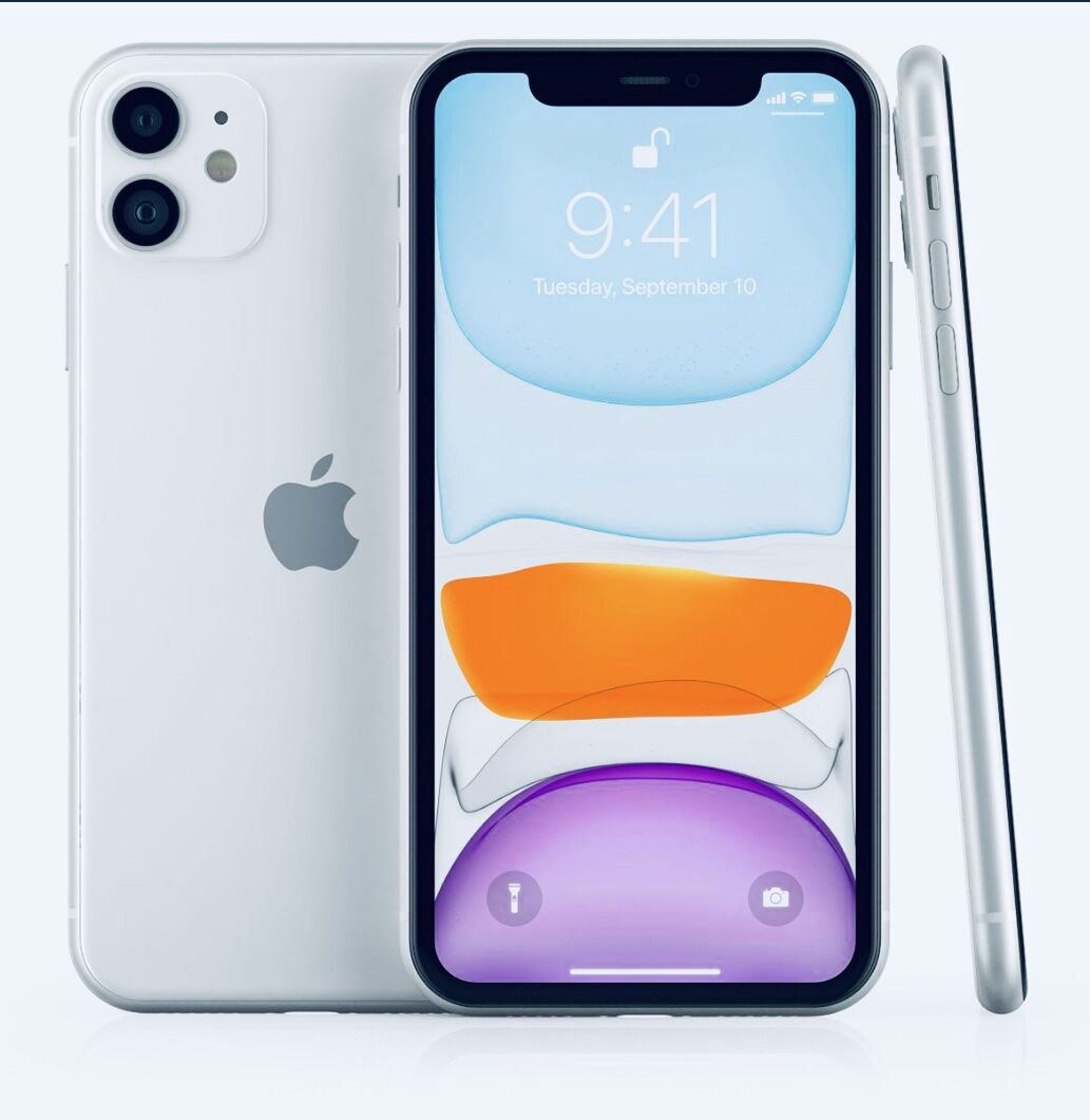 iPhone 11 64GB бял нов с много аксесоари - € 175,00 - Vendora.bg