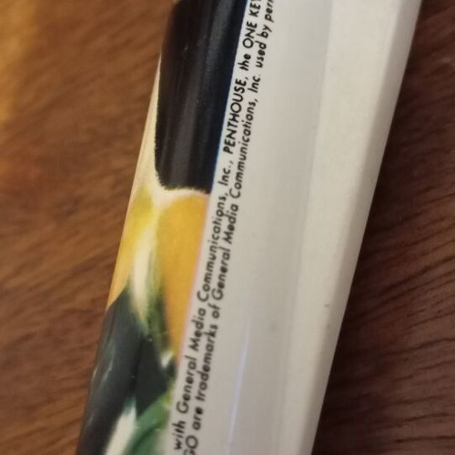 Clipper lighter like new with Penthouse logo and vintage design
