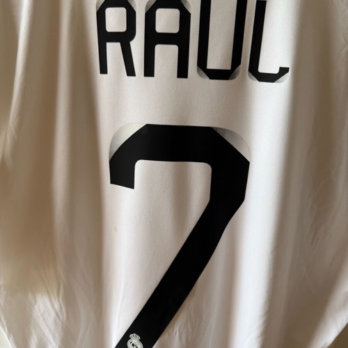 Real Madrid Raul 2007-2008 jersey like new, authentic XL