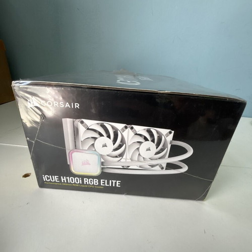 Corsair iCUE H100i RGB Elite AIO 240mm liquid CPU cooler new