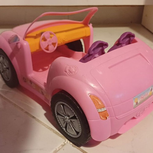 Barbie airplane, car and speedboat toy set