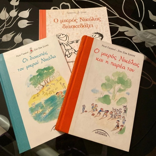 The Little Nicolas book set, like new, 3 hardcover editions