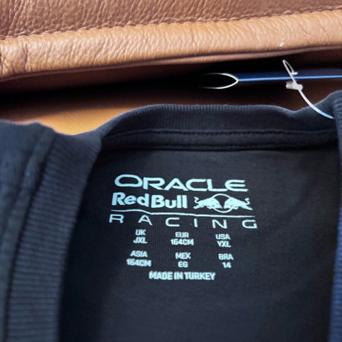 Αυθεντική μπλούζα Red Bull αφόρετη, για παιδιά 12-14 ετών, μαύρη
