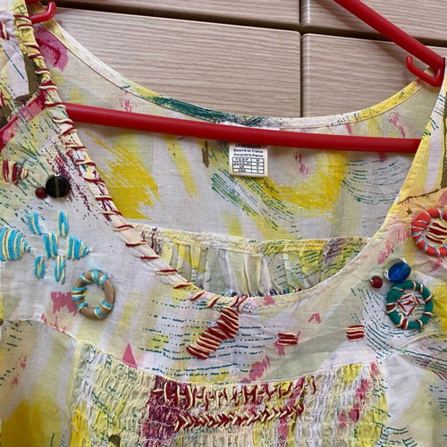 La Redoute Collections colorful blouse size M like new