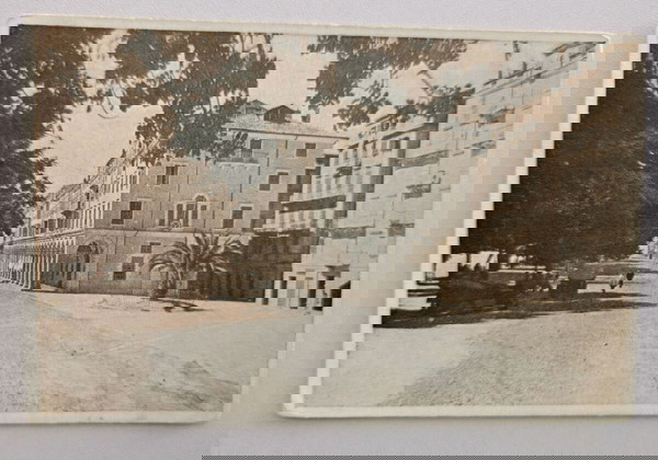 Καρτ ποστάλ "ΠΛΑΤΕΙΑ ΑΝΑΚΤΟΡΩΝ - ΚΕΡΚΥΡΑ", ασπρόμαυρο.