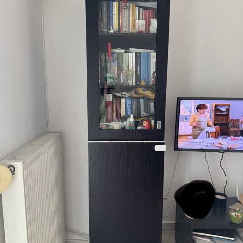 Living room display cabinet used, 40x50x200 cm
