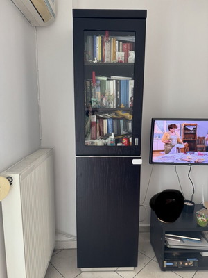 Living room display cabinet used, 40x50x200 cm