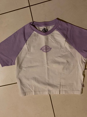 Dickies Crop Top Γυναικείο Μωβ ελαφρώς φορεμένο Small