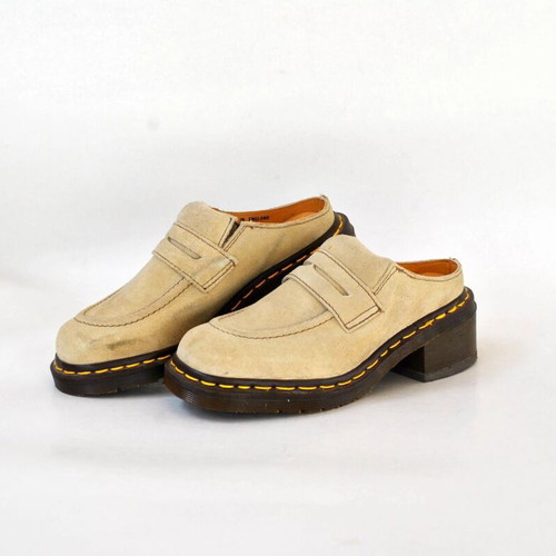 Dr Martens mules sabot boho leather size 37 like new