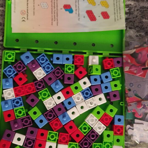 Toys used, various types