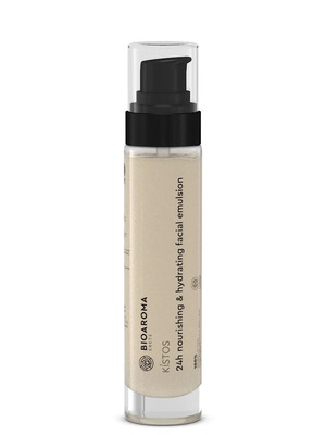 BIOAROMA KISTOS  - 24ωρη Θρεπτική & Ενυδατική Κρέμα Προσώπου ελαφριάς υφής