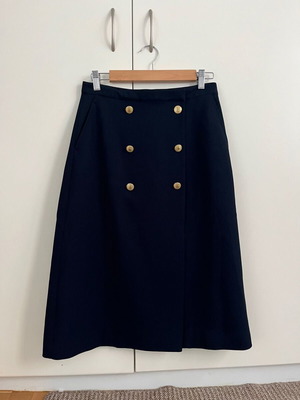 Tommy Hilfiger navy skirt like new, size S 36 8