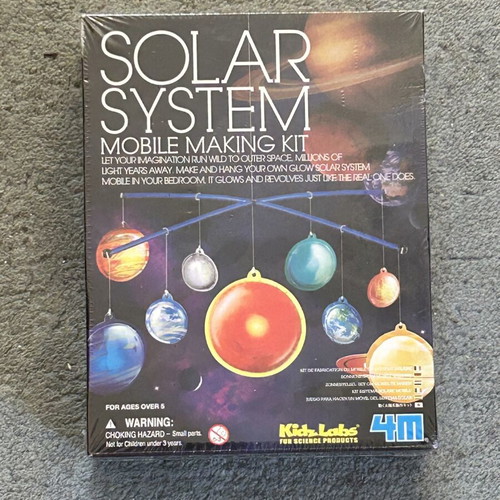 4M Kids Labs Solar System Mobile Making Kit