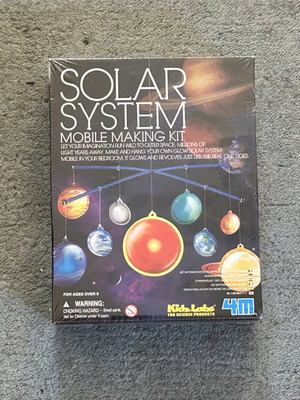 4M Kids Labs Solar System Mobile Making Kit