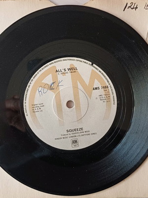 Squeeze Slap & Ticklle single 45rpm like new, rock