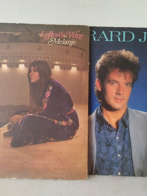 Melanie and Gerard Joling vinyl records used, 2 discs