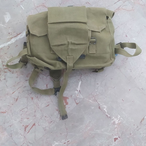 Authentic Greek Army Campaign Set with Canteen, Flask & Case like new