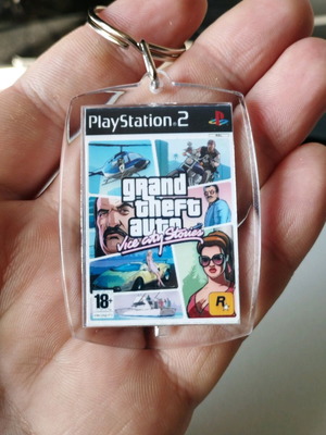 Grand Theft Auto Vice City Stories PS2 keychain