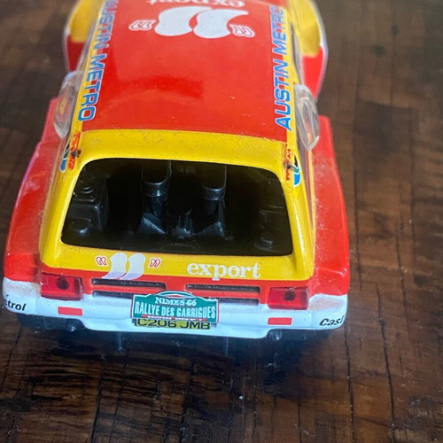Austin Metro 6R4 toy car like new