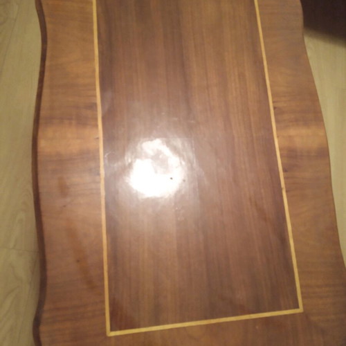 Vintage table used, 55×35 cm, height 54 cm