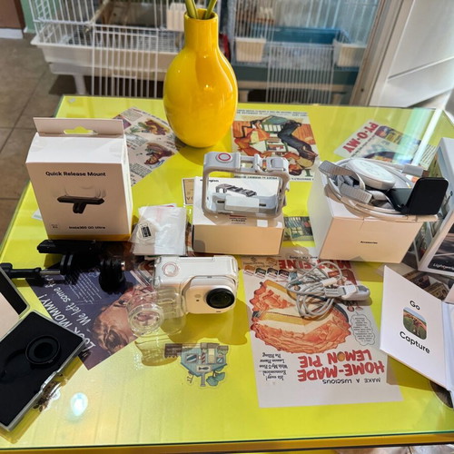 Insta360 Go Ultra camera like new with accessories