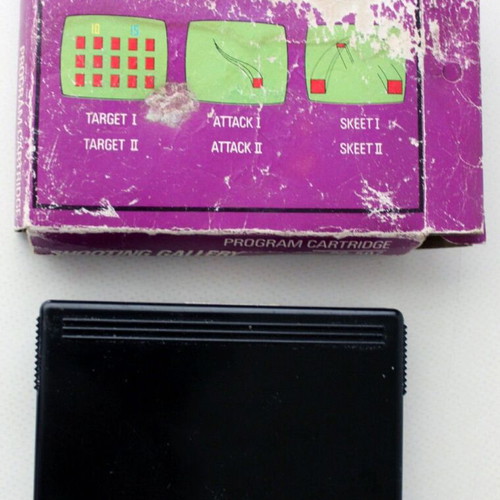 Videogame cassette Poppy Hanimex Arcadia Shooting Gallery PC-507 new