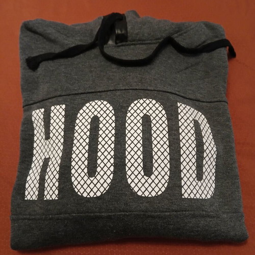 Hooded sweatshirt gray size L like new