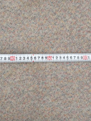 Runner carpet used, plain grey 150x65