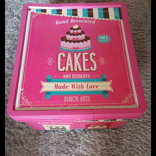 Plastic storage box like new
