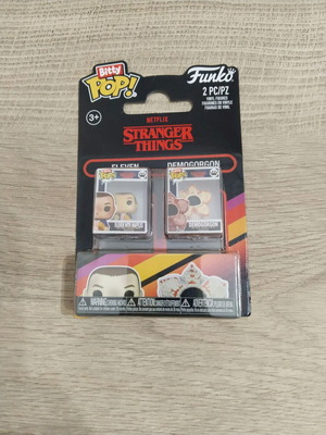 Funko Bitty POP Stranger Things Eleven & Demogorgon 2-pack new