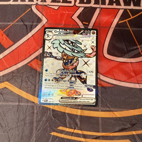 Pokemon Greninja ex Twilight Masquerade card new