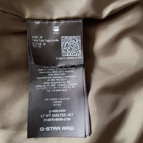 G-Star Raw spring-autumn jacket size M like new