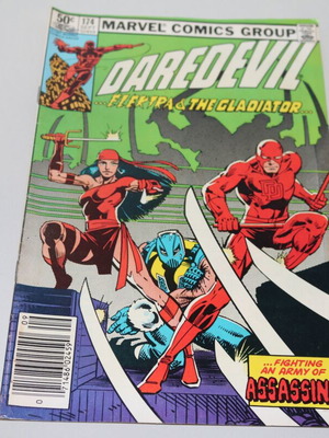 Daredevil #174 Marvel comic used, English