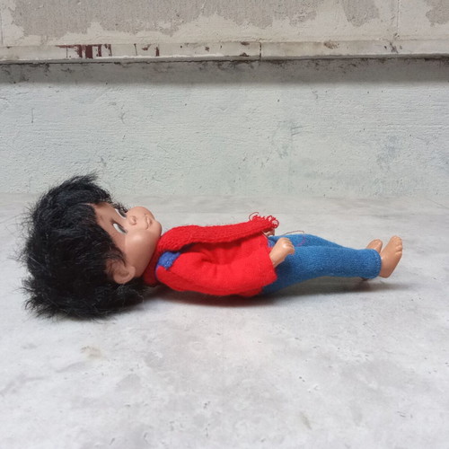 Sport Billy doll used from Lyra Toys, 1982 World Cup, 1980s