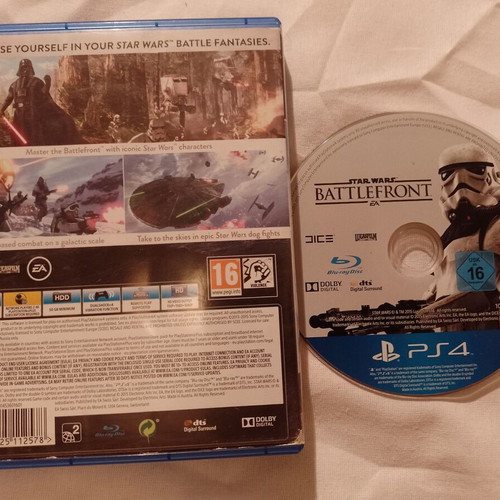 Star Wars Battlefront PS4 used game