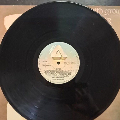 Patti Smith Group Easter vinyl record
