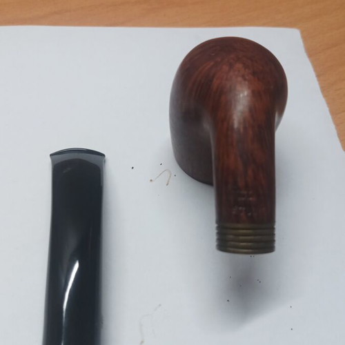 Stanwell Studio 85 smoking pipe used, Bent Billiard, Briar wood