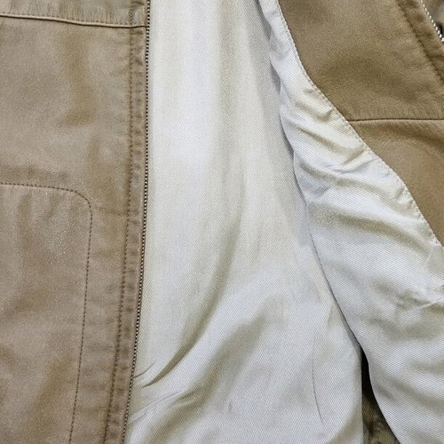 Vali jacket like new, beige synthetic leather
