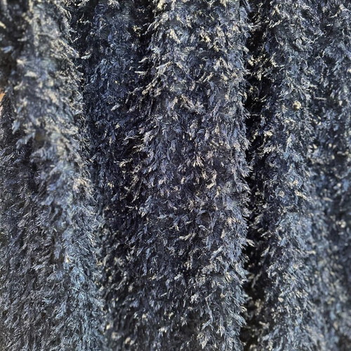 Blue fluffy shirt like new, size XL