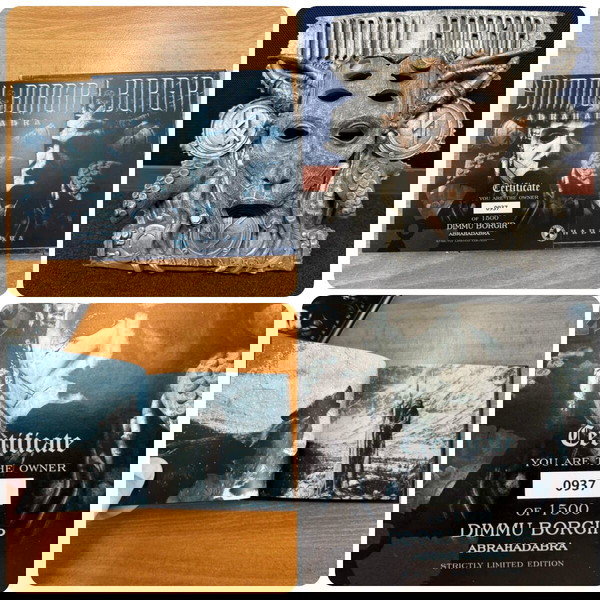 Dimmu Borgir - Abrahadabra limited edition cd + mask