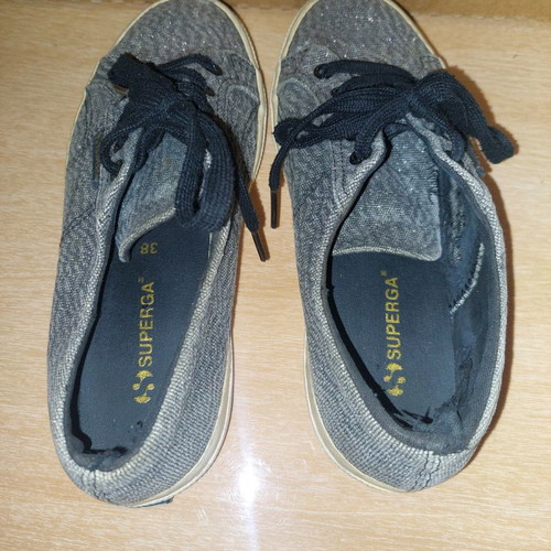 Superga athletic shoes like new, size 38