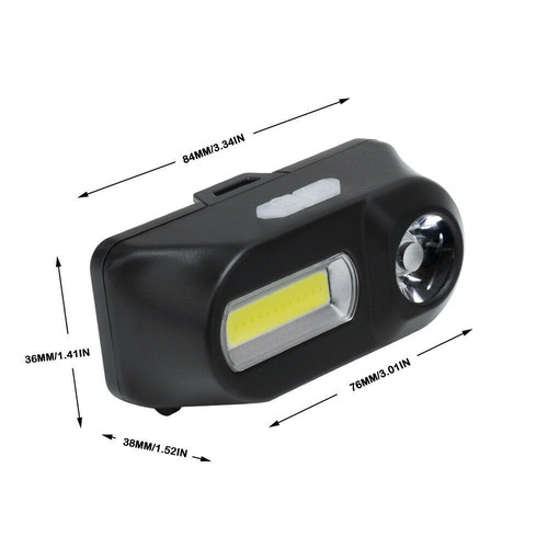 Headlamp new with USB charging and 6 modes