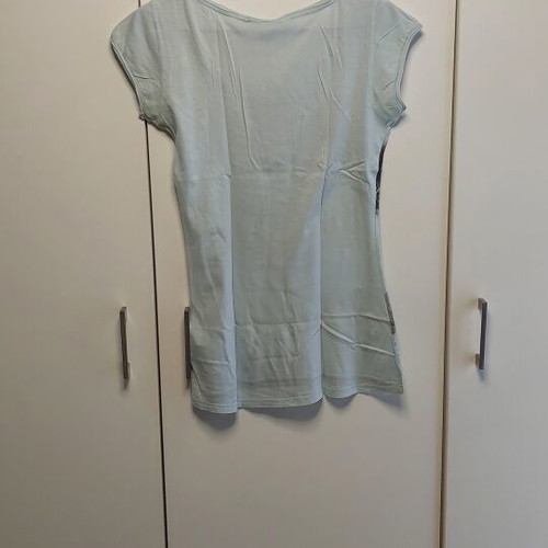 H&M women's turquoise t-shirt S/M used, summer style