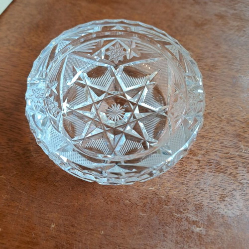 Crystal ashtray like new