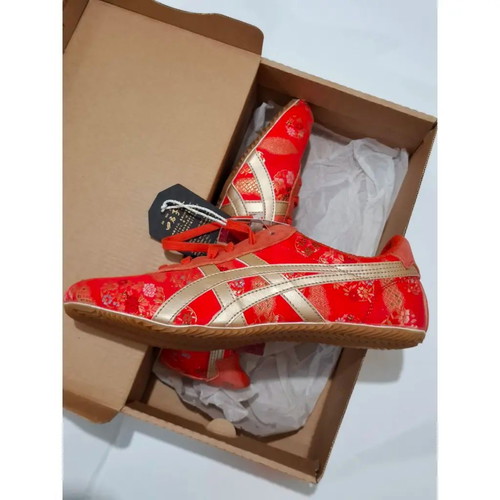 Onitsuka Tiger Mexico 66 Kimono Limited Edition sneakers new, red and gold, size 40.5 EU
