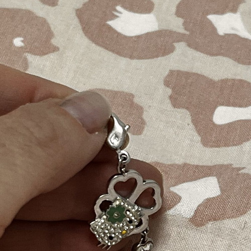 Swarovski Hello Kitty Charm limited edition used, stainless steel